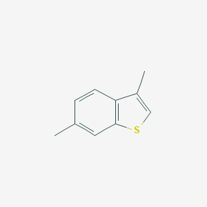 molecular formula C10H10S B102020 3,6-Dimethyl-1-benzothiophene CAS No. 16587-50-1