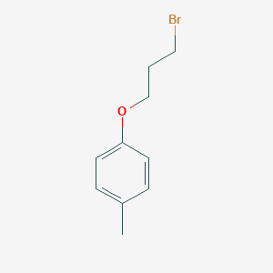 molecular formula C10H13BrO B102026 1-(3-Bromopropoxy)-4-methylbenzene CAS No. 16929-24-1