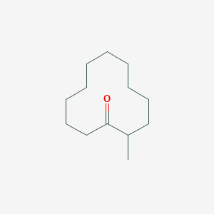 molecular formula C13H24O B102032 2-甲基环十二酮 CAS No. 16837-94-8