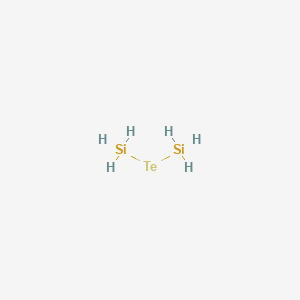 molecular formula H6Si2Te B102036 Tellurium, bis(trimethylsilyl)- CAS No. 19415-73-7