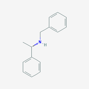 molecular formula C15H17N B102037 (S)-(-)-N-苄基-1-苯乙胺 CAS No. 17480-69-2