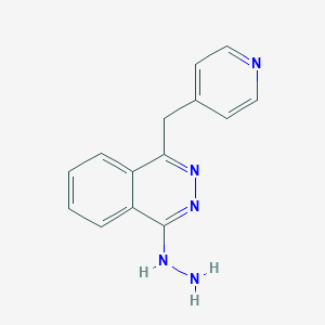 molecular formula C14H13N5 B102039 Picodralazine CAS No. 17692-43-2