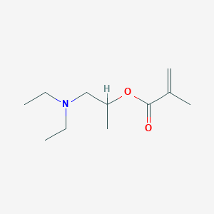 molecular formula C11H21NO2 B102042 2-(Diethylamino)-1-methylethyl methacrylate CAS No. 18262-04-9