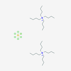 molecular formula C32H72Cl6N2Pt B102043 Tetrabutylammonium hexachloroplatinate(IV) CAS No. 18129-78-7