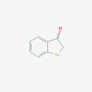 molecular formula C8H6OSe B102045 Benzo[b]selenophen-3(2H)-one CAS No. 19446-95-8