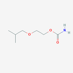 B102073 2-(2-Methylpropoxy)ethyl carbamate CAS No. 16006-09-0