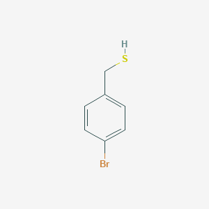 molecular formula C7H7BrS B102075 4-Bromobenzyl mercaptan CAS No. 19552-10-4