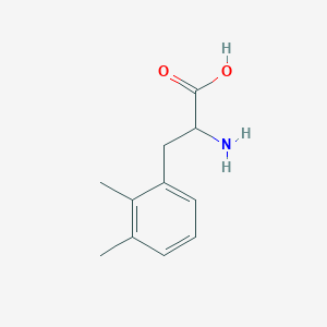 molecular formula C11H15NO2 B010208 2-氨基-3-(2,3-二甲基苯基)丙酸 CAS No. 103855-82-9