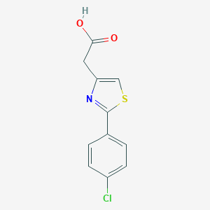 molecular formula C11H8ClNO2S B102136 芬氯酸 CAS No. 17969-20-9