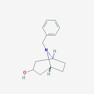molecular formula C14H19NO B102146 N-Benzylnortropine CAS No. 18717-73-2