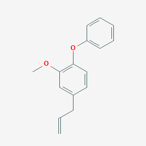 molecular formula C16H16O2 B102164 5-Allyl-2-phenoxyanisole CAS No. 18738-93-7