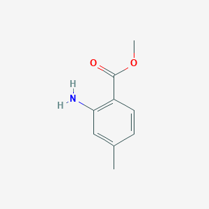 molecular formula C9H11NO2 B102188 2-氨基-4-甲基苯甲酸甲酯 CAS No. 18595-17-0