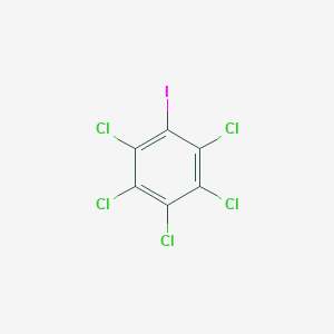 molecular formula C6Cl5I B102197 1,2,3,4,5-Pentachloro-6-iodobenzene CAS No. 16478-18-5