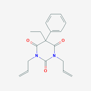molecular formula C18H20N2O3 B102213 1,3-Diallyl-5-ethyl-5-phenylbarbituric acid CAS No. 16846-63-2