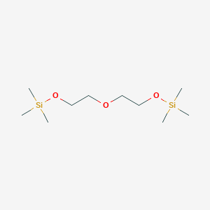 molecular formula C10H26O3Si2 B102230 Bis[2-(trimethylsilyloxy)ethyl] Ether CAS No. 16654-74-3