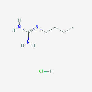 molecular formula C5H14ClN3 B102243 Butylguanidine monohydrochloride CAS No. 19341-56-1