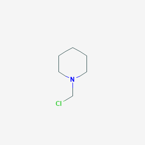 molecular formula C6H12ClN B102249 N-chloromethylpiperidine CAS No. 16158-88-6