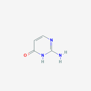 molecular formula C4H5N3O B010225 异胞嘧啶 CAS No. 107646-85-5