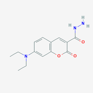 B010227 7-(Diethylamino)coumarin-3-carbohydrazide CAS No. 100343-98-4