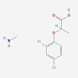 molecular formula C10H13Cl2NO3 B102284 Methylammonium 2-(2,4-dichlorophenoxy)propionate CAS No. 19198-58-4
