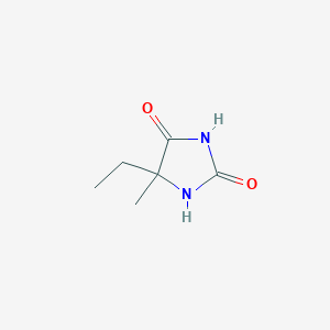 molecular formula C6H10N2O2 B102286 5-乙基-5-甲基海因酮 CAS No. 16820-12-5