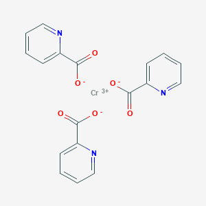 molecular formula C18H12CrN3O6 B102299 吡啶甲酸铬 CAS No. 15713-60-7