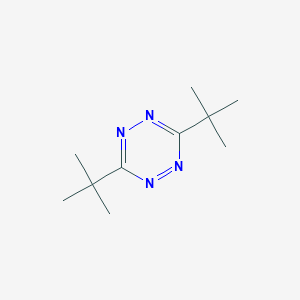 molecular formula C10H18N4 B102306 3,6-Ditert-butyl-1,2,4,5-tetrazine CAS No. 19455-88-0