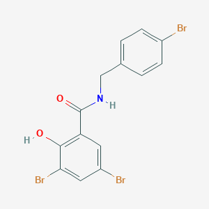 molecular formula C14H10Br3NO2 B102310 Bensalan CAS No. 15686-76-7