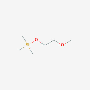 molecular formula C6H16O2Si B102316 (2-Methoxyethoxy)trimethylsilane CAS No. 18173-74-5