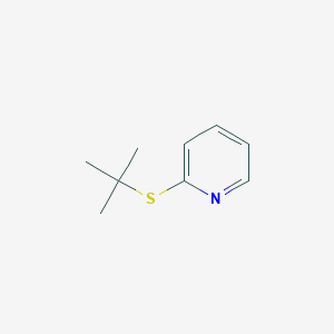 molecular formula C9H13NS B102318 2-tert-Butylthiopyridine CAS No. 18794-29-1