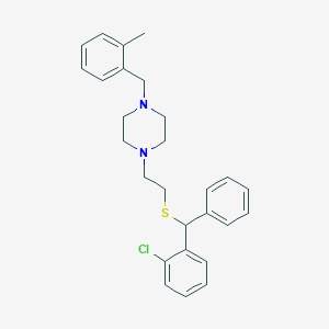 molecular formula C27H31ClN2S B102329 Bentipimine CAS No. 17692-23-8