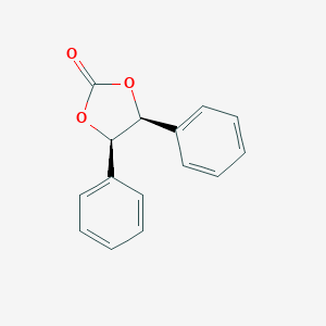 molecular formula C15H12O3 B102330 1,3-Dioxolan-2-one, 4,5-diphenyl-, cis- CAS No. 19456-17-8