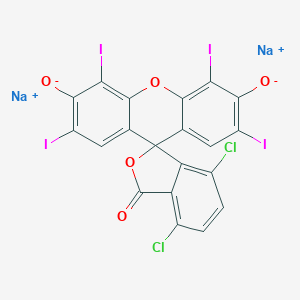 molecular formula C20H4Cl2I4Na2O5 B102334 Rose Bengal AT CAS No. 18265-55-9