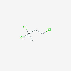 molecular formula C4H7Cl3 B102336 1,3,3-Trichlorobutane CAS No. 15187-71-0