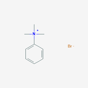 molecular formula C9H14BrN B102338 Trimethylphenylammonium bromide CAS No. 16056-11-4