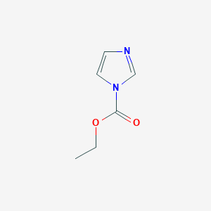 molecular formula C6H8N2O2 B102356 1H-咪唑-1-羧酸乙酯 CAS No. 19213-72-0