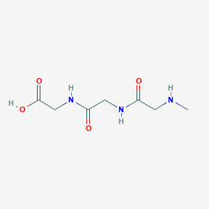 molecular formula C7H13N3O4 B102359 肌氨酰甘氨酰甘氨酸 CAS No. 18479-98-6