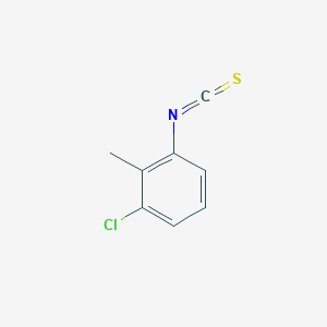 molecular formula C8H6ClNS B102361 1-氯-3-异硫氰酸酯-2-甲苯 CAS No. 19241-35-1