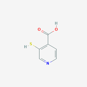 molecular formula C6H5NO2S B102364 3-Mercaptoisonicotinic acid CAS No. 18103-75-8