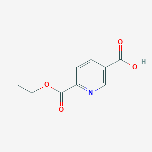 molecular formula C9H9NO4 B102383 6-(乙氧羰基)烟酸 CAS No. 17874-78-1