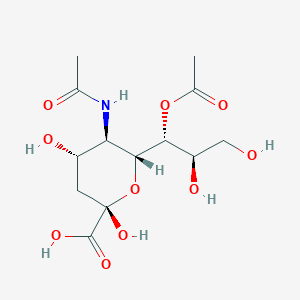 molecular formula C13H21NO10 B102401 N-乙酰-7-O-乙酰神经氨酸 CAS No. 18529-63-0