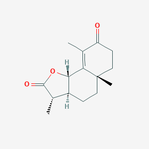 molecular formula C15H20O3 B102411 1,2-Dihydro-alpha-santonin CAS No. 18409-93-3