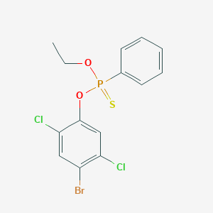 B102418 O-(4-Bromo-2,5-dichlorophenyl) O-ethyl phenylphosphonothioate CAS No. 18936-66-8
