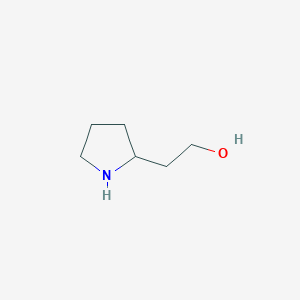 molecular formula C6H13NO B102423 2-吡咯乙醇 CAS No. 19432-88-3