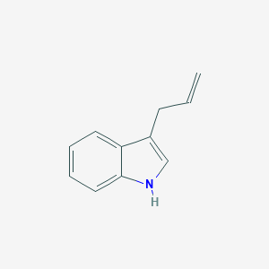 molecular formula C11H11N B102427 3-烯丙-1H-吲哚 CAS No. 16886-09-2