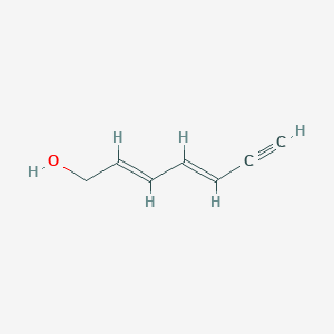 B102428 (2E,4E)-2,4-Heptadien-6-yn-1-ol CAS No. 17098-71-4