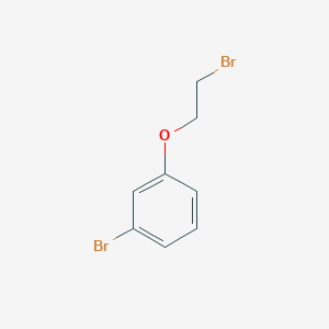 B102443 1-Bromo-3-(2-bromoethoxy)benzene CAS No. 18800-29-8