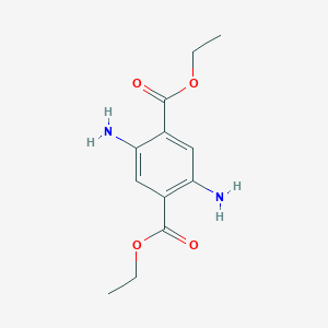 molecular formula C12H16N2O4 B102449 2,5-二氨基对苯二甲酸二乙酯 CAS No. 15403-46-0