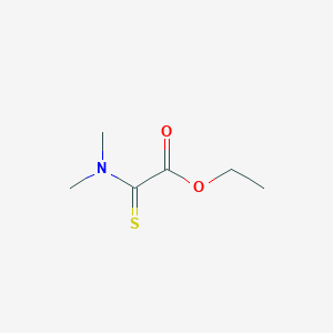 molecular formula C6H11NO2S B102458 Acetic acid, (dimethylamino)thioxo-, ethyl ester CAS No. 16703-48-3