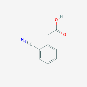 molecular formula C9H7NO2 B102466 (2-氰基苯基)乙酸 CAS No. 18698-99-2